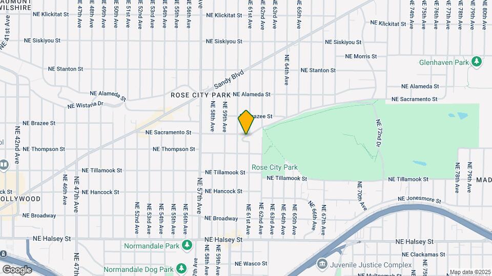6036 Sacramento St Map and Location Details