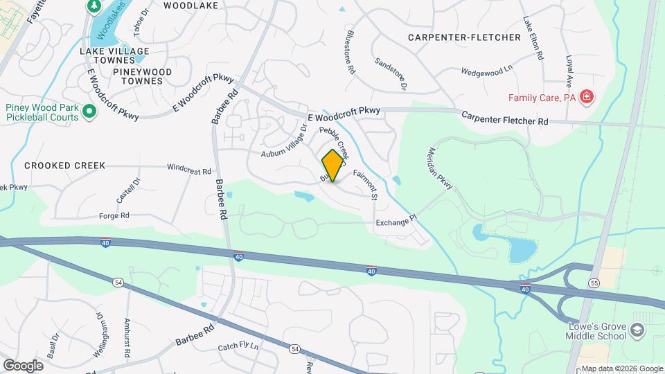 1208 Mallory Ln Map and Location Details