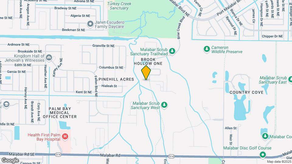 1170 Briar Run Cir Map and Location Details