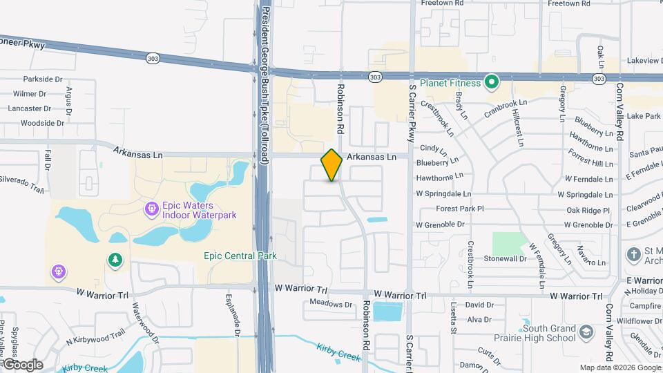 1039 Wood Brook Dr Map and Location Details