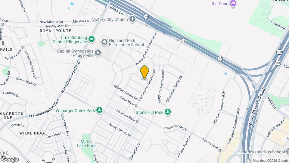 913 Rochester Castle Way Map and Location Details