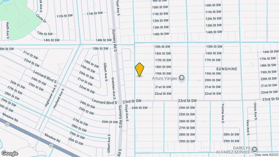 4216 20th St SW Map and Location Details