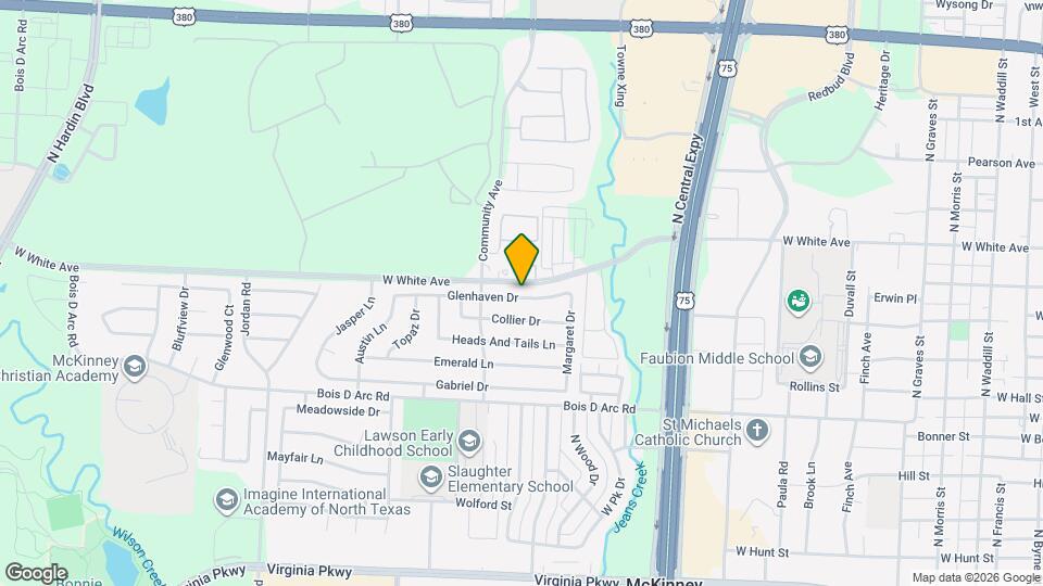 2404 Glenhaven Dr Map and Location Details