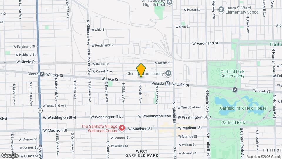 4158 W Lake St Map and Location Details