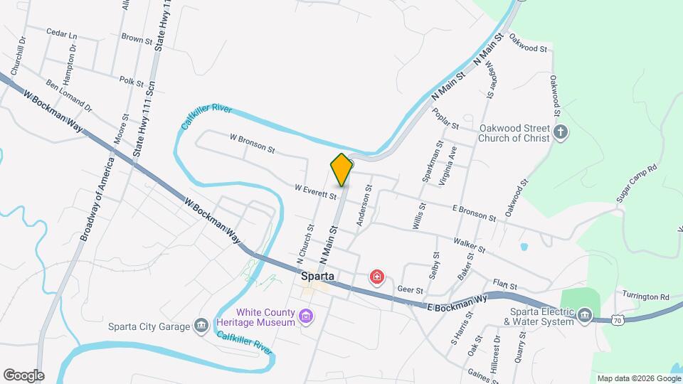 141 N Main St Map and Location Details