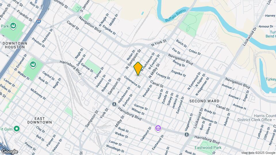 72 N Hutcheson St Map and Location Details