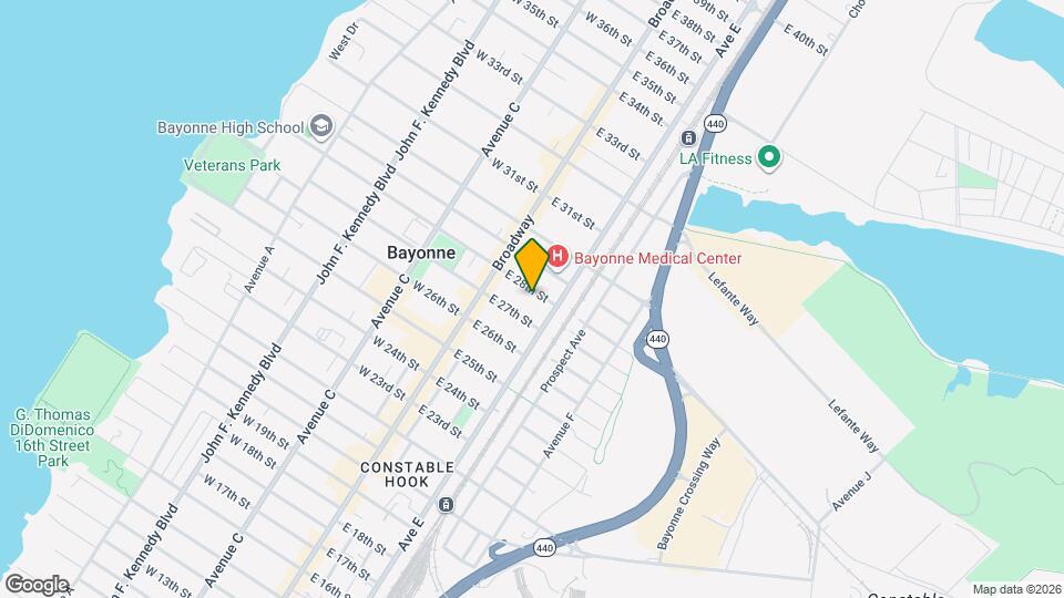 38 E 28th St Map and Location Details