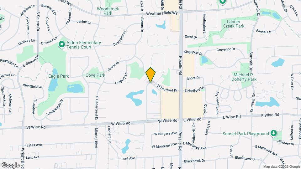 187 Pickwick Dr Map and Location Details