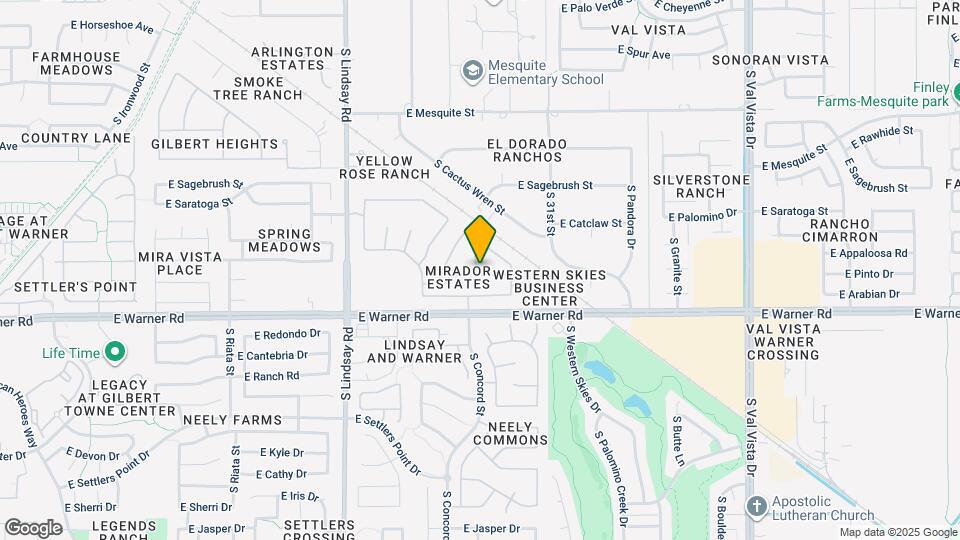 711 S Roca St Map and Location Details