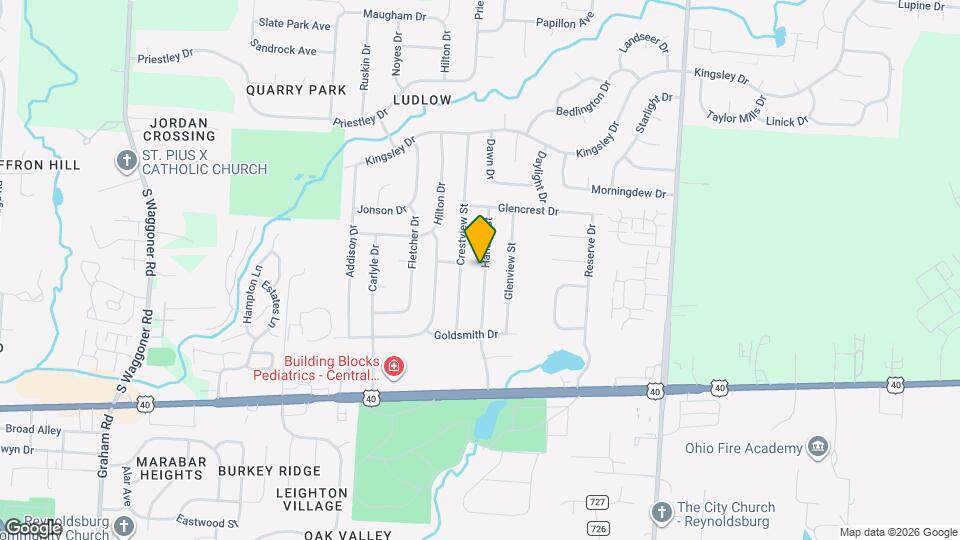 1299 Hanson St Map and Location Details