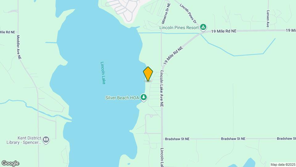 15305 Silver Beach Dr Map and Location Details