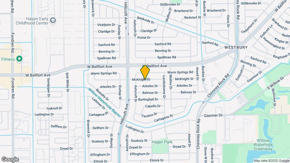 5811 McKnight St Map and Location Details