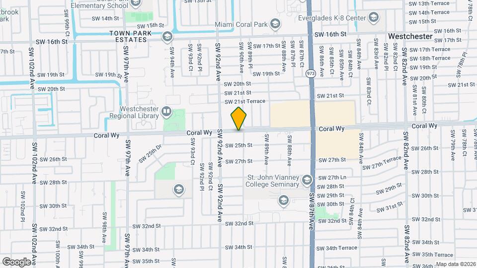 9000 SW 24th St, Unit 21C Mapa y Detalles de la Ubicación