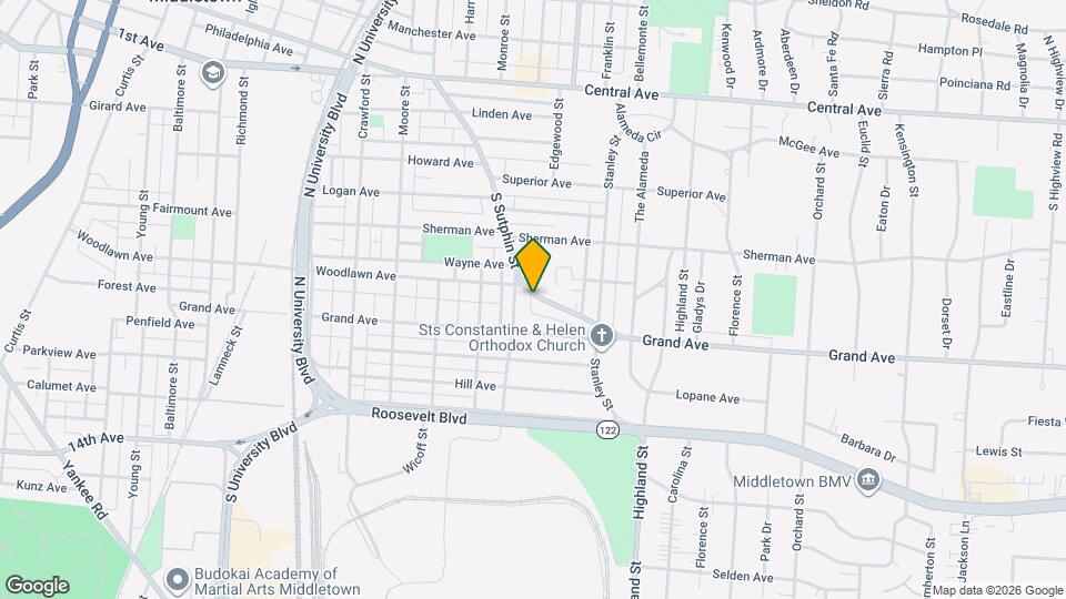 2310 S Sutphin St Map and Location Details