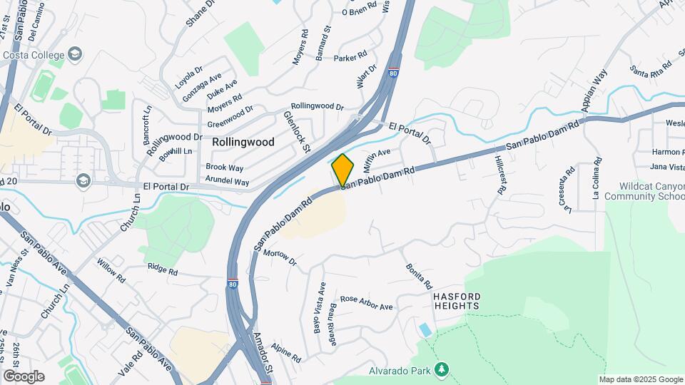 3410 San Pablo Dam Rd, Unit #3414 Map and Location Details