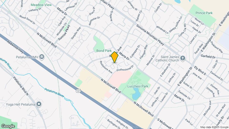 106 Park Pl Dr Map and Location Details