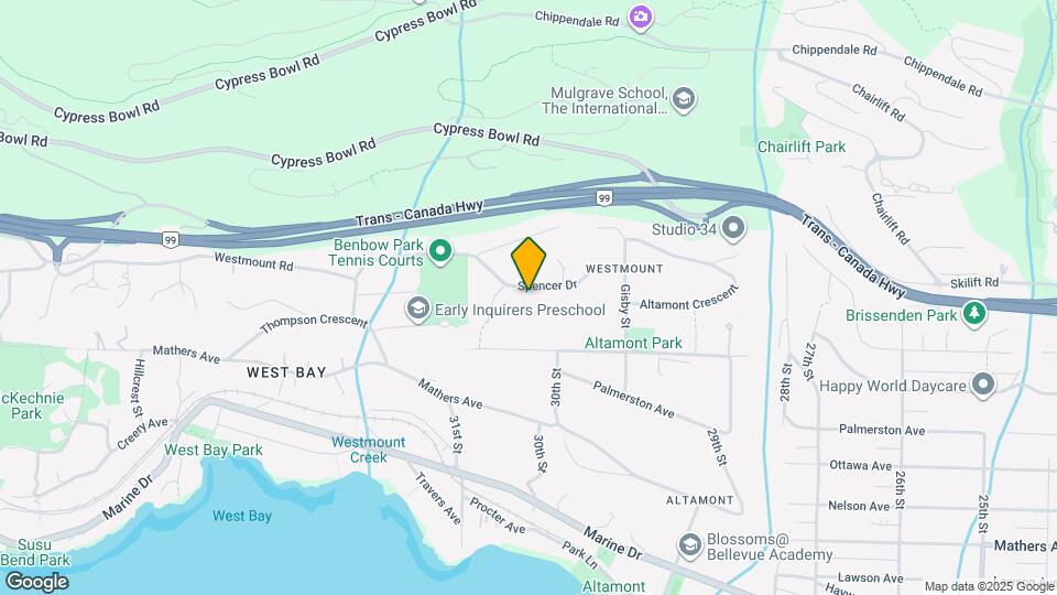 3062 Spencer Dr Map and Location Details