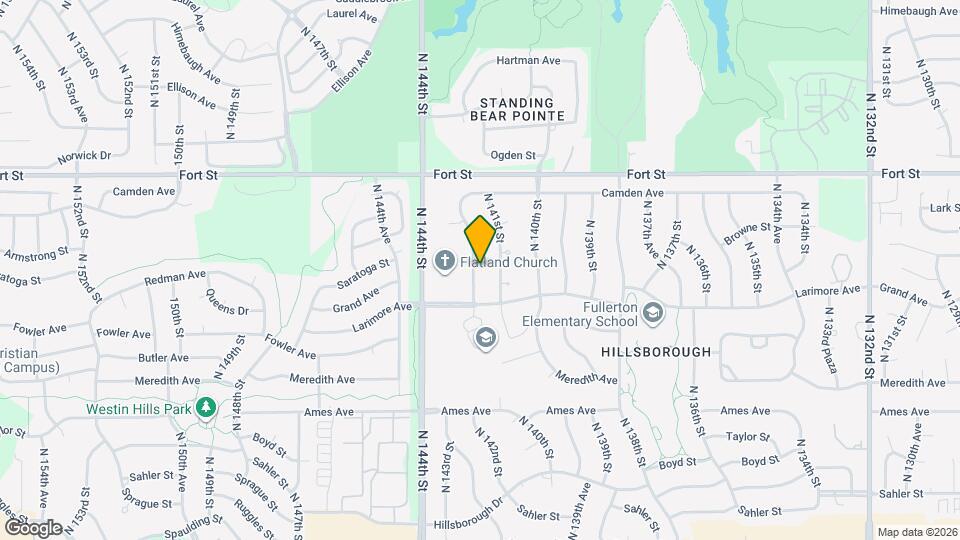 4909 N 142nd St Map and Location Details