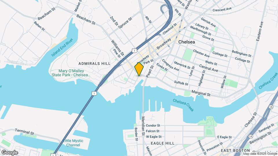 37 Winnisimmet St Mapa y Detalles de la Ubicación