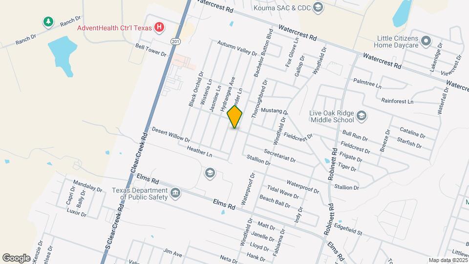 2907 Bachelor Button Blvd Map and Location Details