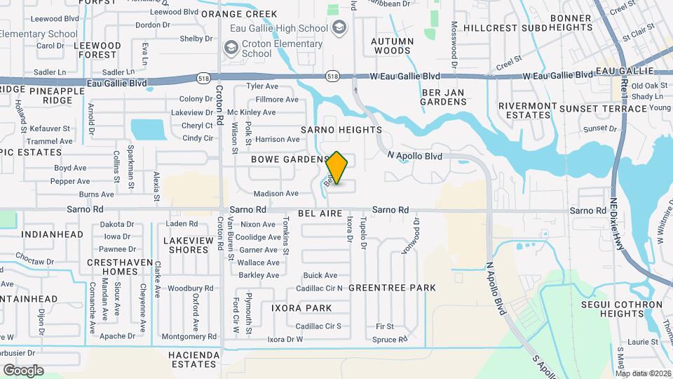 1688 Eisenhower Ave Map and Location Details