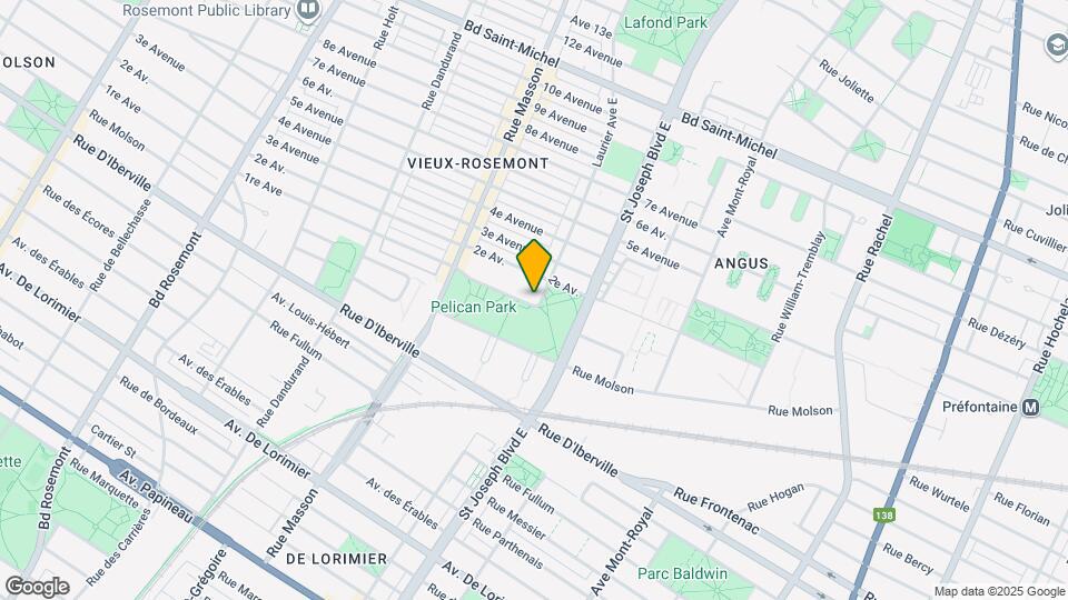 5205 1re Av Map and Location Details