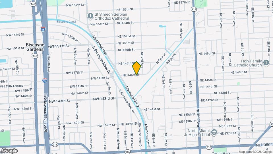 150 NE 146th St Map and Location Details