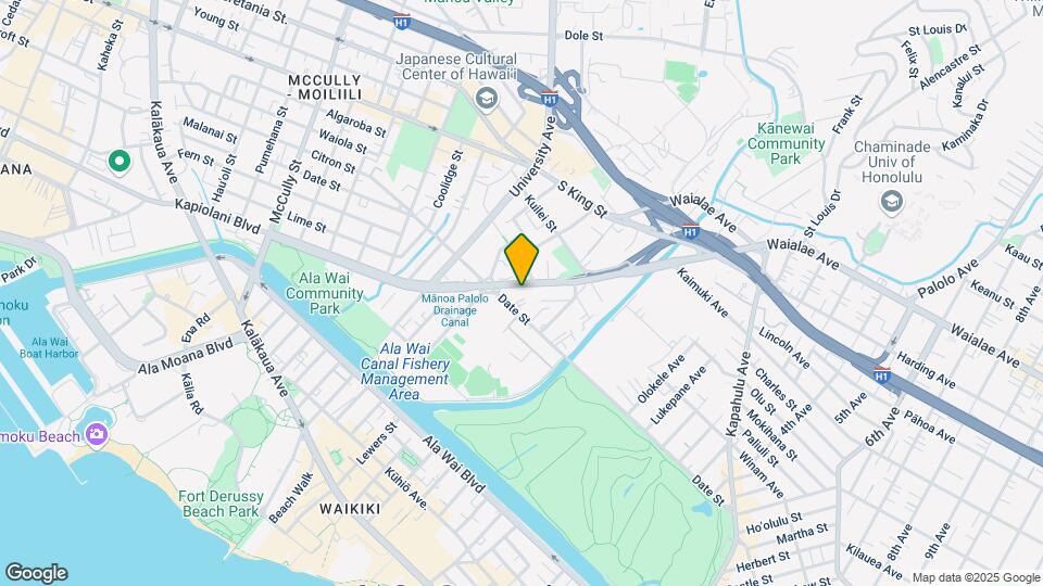 2531 Kapiolani Blvd Map and Location Details
