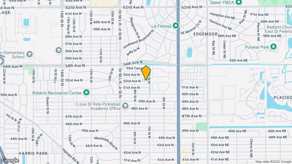 714 52nd Ave N Map and Location Details