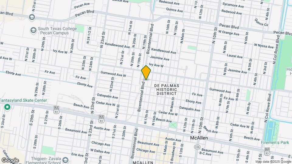 612 N Bicentennial Blvd, Unit A Map and Location Details