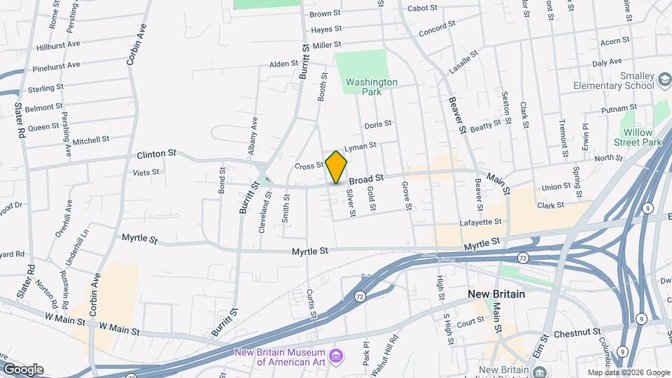 216 Broad St Map and Location Details