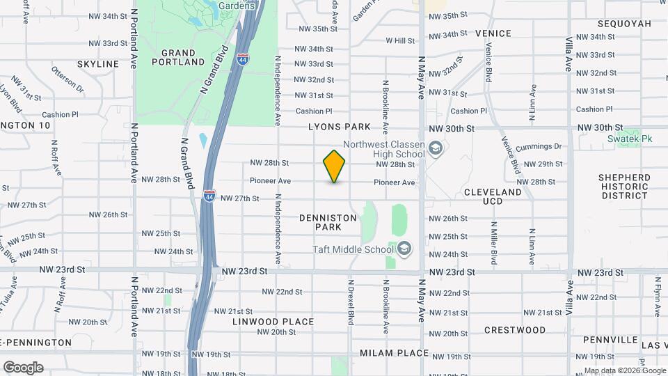 3120 Pioneer Ave Map and Location Details