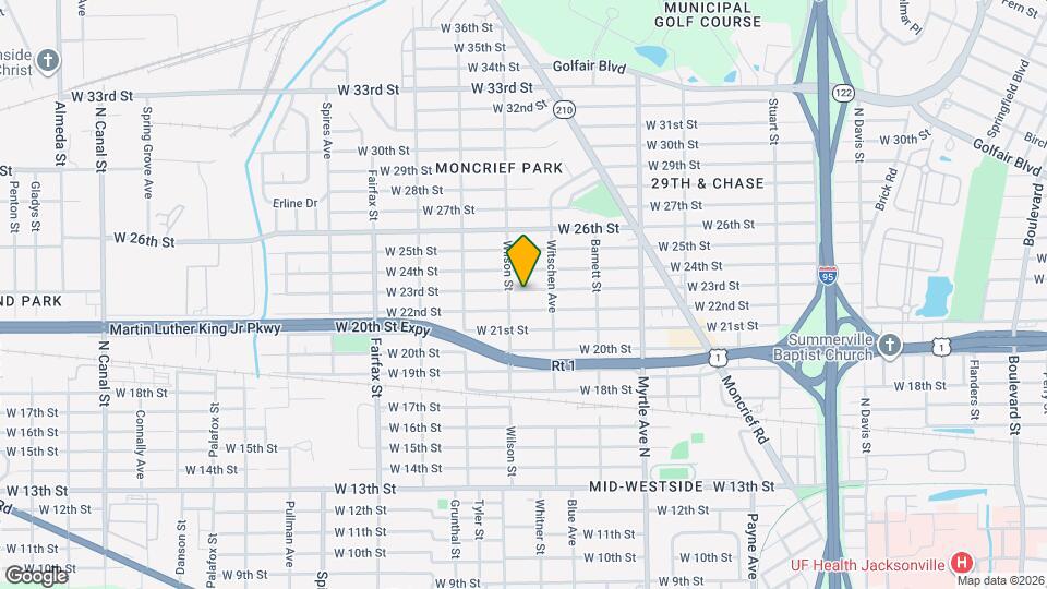 1512 W 23rd St Map and Location Details