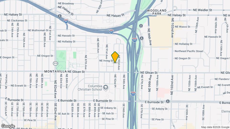 610 NE 92nd Ave Map and Location Details