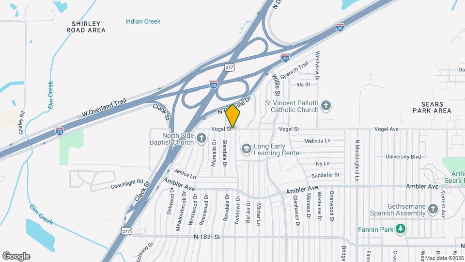 2498 Yorktown Dr Map and Location Details