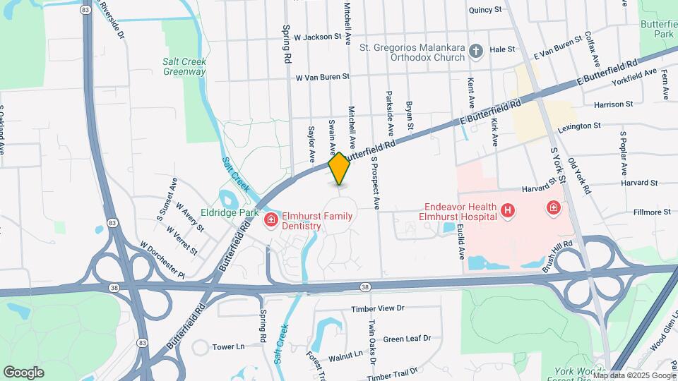 1165 S Eldridge Ln Map and Location Details