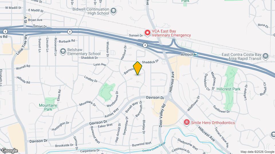 1219 Marcus Ct Map and Location Details