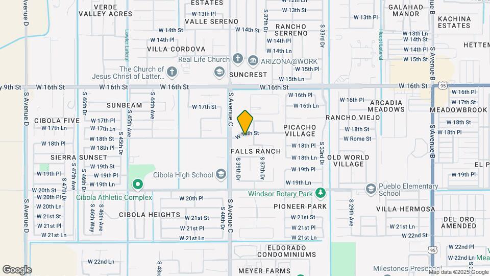 3905 W 18th St Map and Location Details