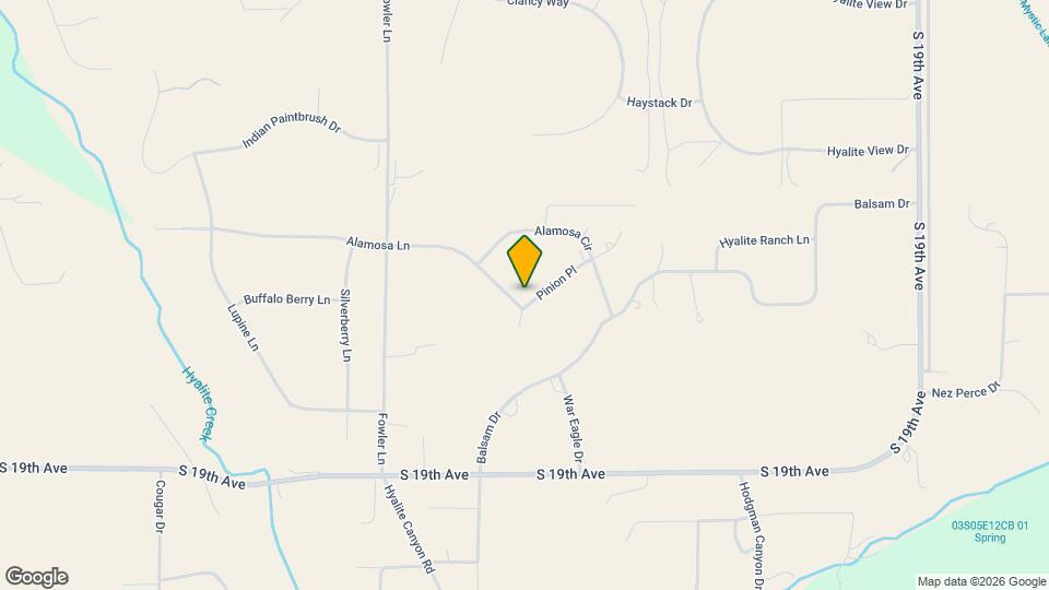 8105 Alamosa Ln Map and Location Details