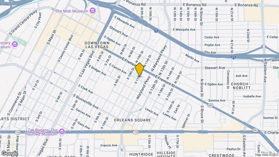 137 S 11th St Map and Location Details