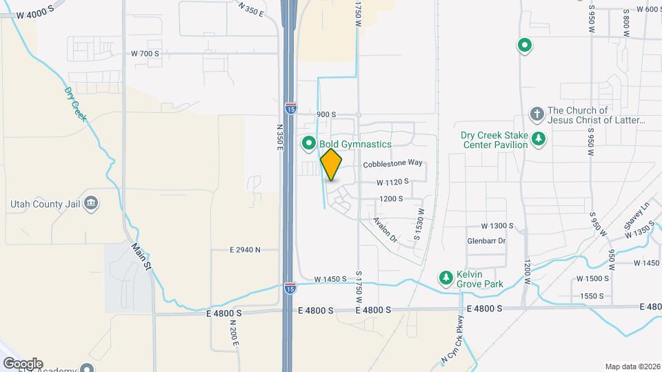 1109 S Kingsbury Rd Map and Location Details