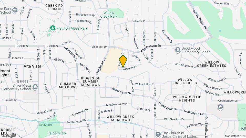2143 Powderkeg Dr Map and Location Details