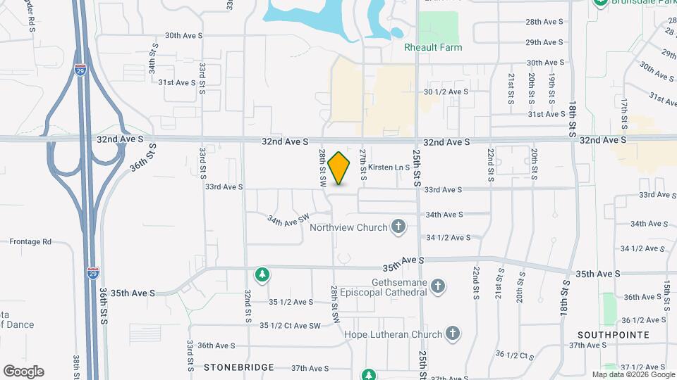 2733-33 1/2 33 1/2 Ave S Map and Location Details