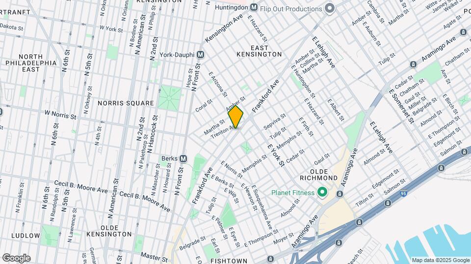 2230 Frankford Ave Map and Location Details