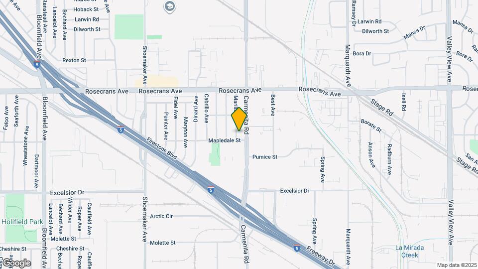 14518 Marilla Ave Map and Location Details