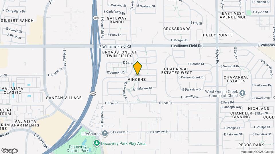 2653 E Canyon Creek Dr Map and Location Details