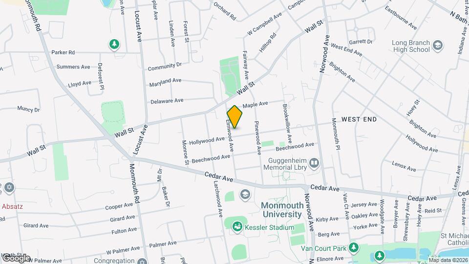 81 Hollywood Ave Map and Location Details