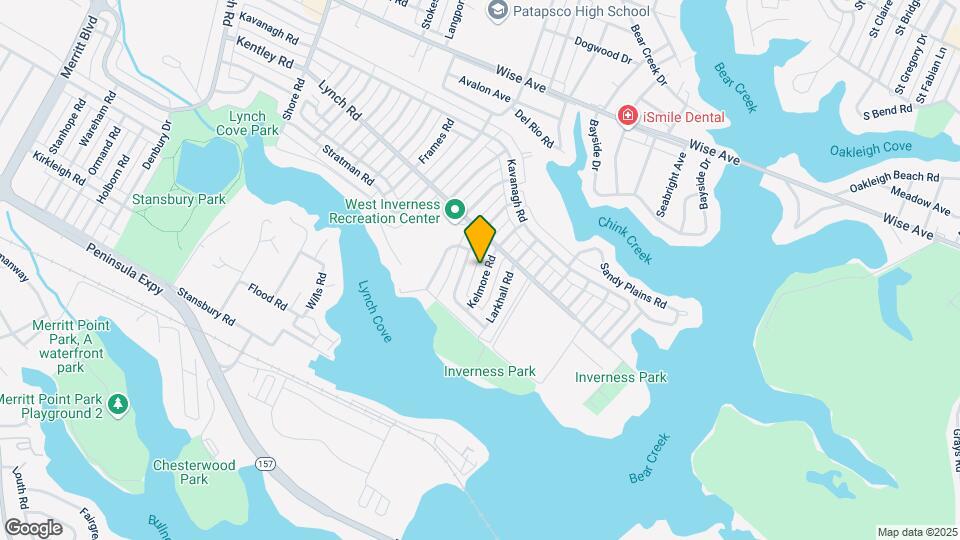 2034 Kelmore Rd Map and Location Details