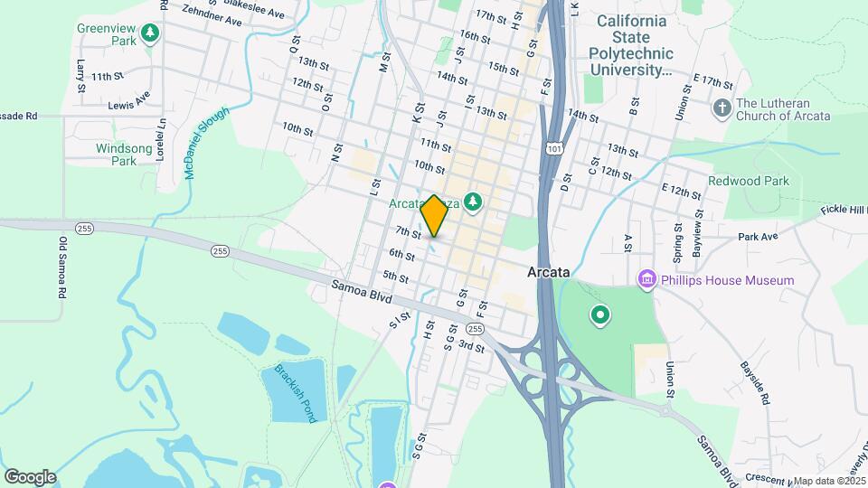 895 7th St Map and Location Details