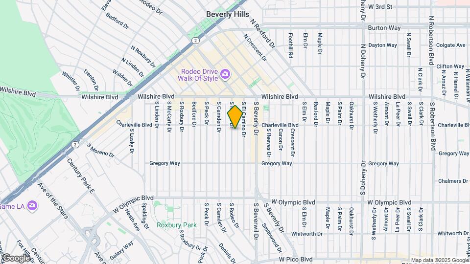 208 S Rodeo Dr Map and Location Details